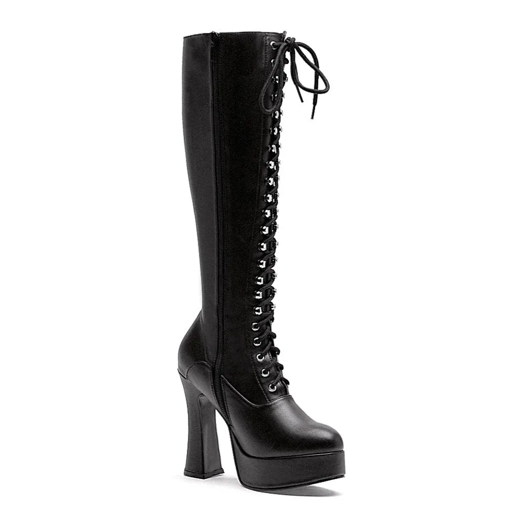 5" Stretch Platform Knee Boot (ES557-Gina)