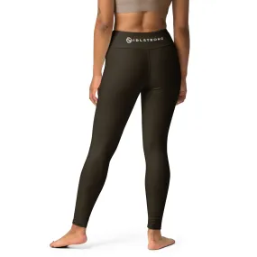 ELEVATED ESSENTIALS, BOOTY BOOSTING HIGH WAISTBAND LEGGING ESPRESSO