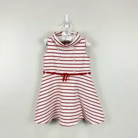 Janie and Jack Stripe Ponte Dress 4T