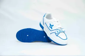 K7 Leather White Royal LV Sneaker