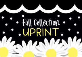 "OOPS-A-DAISY" Full UPRINT Bundle | Printable Classroom Decor | Teacher Classroom Decor | Schoolgirl Style